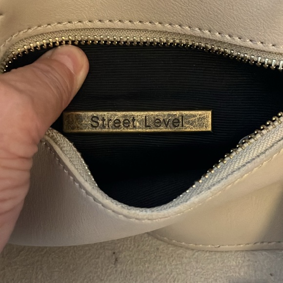 Street level handbag beige and silver - Picture 4 of 7